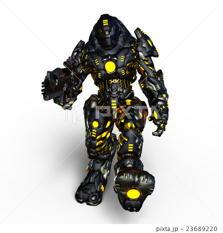 ロボット怪獣のイラスト素材 2362