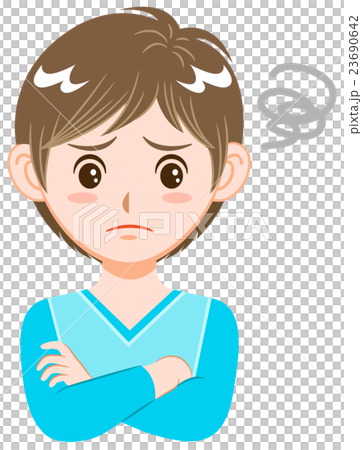 面部表情 - 手勢 23690642