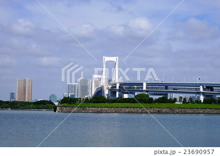 お台場海浜公園の風景 23690957