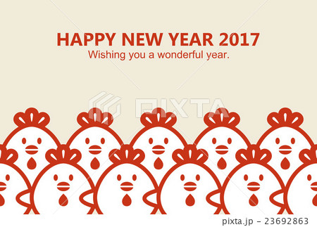Two lines of chickens Two lines of chickens 23692863