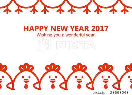New years chickens White BG 23693043