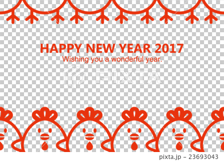 New years chickens White BG 23693043