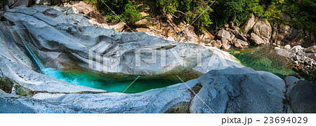 美しい渓谷 猿ヶ城渓谷 23694029