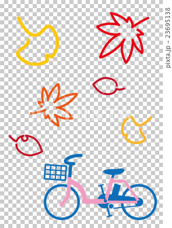 秋 サイクリング 電動アシスト自転車 秋 サイクリング 電動アシスト自転車 23695138