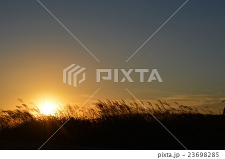 阿蘇の夕焼け 23698285