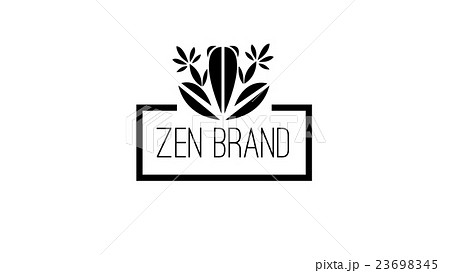 Zen vector logo design 23698345