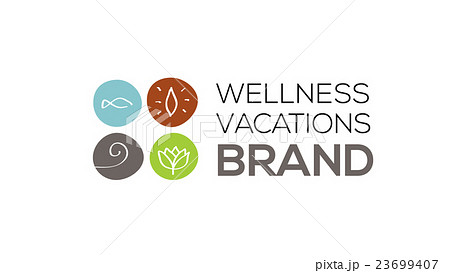 Spa and wellness vector logo design template Spa and wellness vector logo design template 23699407