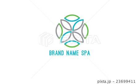 Spa and wellness vector  logo design template 23699411