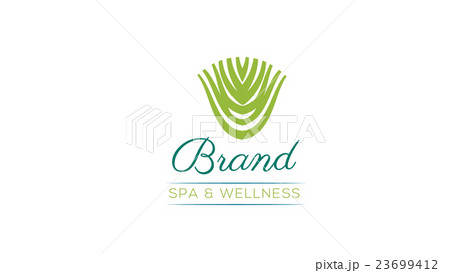 Spa and wellness vector  logo design template 23699412
