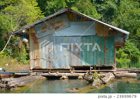 floating home ,Cheow Lan lake, Khao Sok National P 23699679