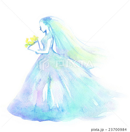 水彩イラスト 結婚のイラスト素材 23700984 Pixta
