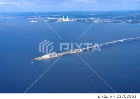 海ほたるパーキングエリア（航空写真） 23702963