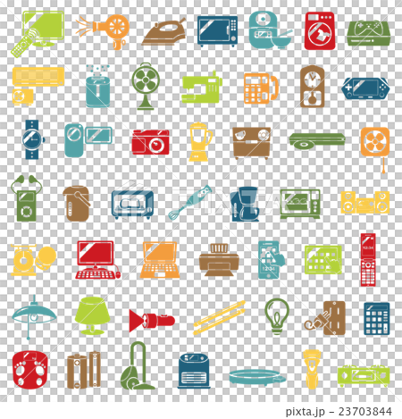 家用電子產品圖標 23703844