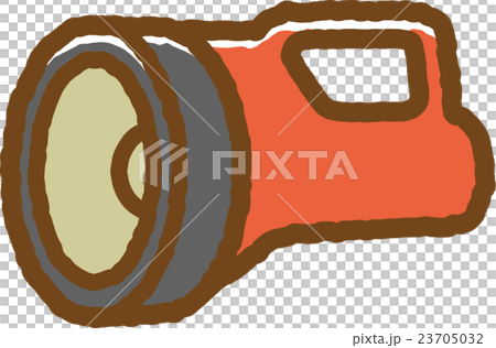 Flashlight (red) - Stock Illustration [23705032] - PIXTA