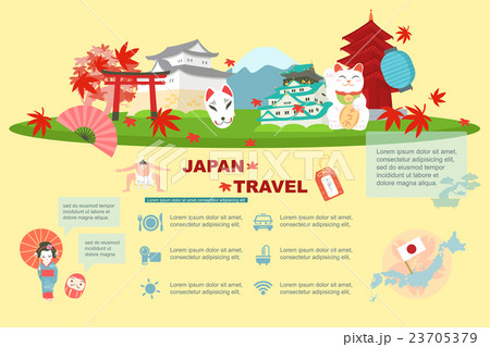 cute cartoon japan element cute cartoon japan element 23705379