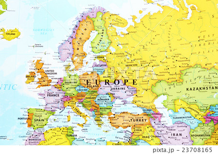 世界地図・ヨーロッパ 23708165