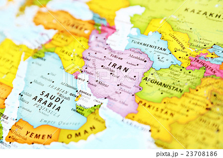 世界地図・イラン 世界地図・イラン 23708186