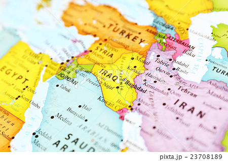 世界地図・イラク 世界地図・イラク 23708189