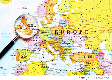 世界地図・イギリス 23708278