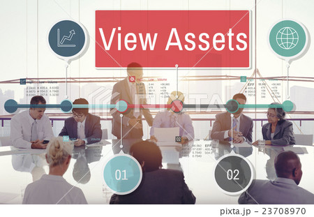 View Assets Savings Investment Value Concept 23708970