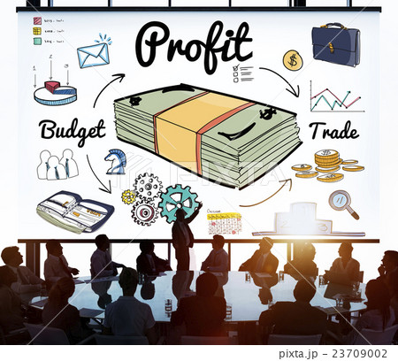 Profit Gain Gross Income Benefit Money Revenue Concept Profit Gain Gross Income Benefit Money Revenue Concept 23709002