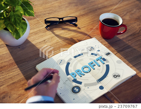 Profit Strategy Growth Business Finance Concept 23709767