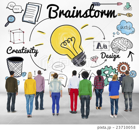 Brainstorming Analysis Planning Sharing Meeting Concept 23710058
