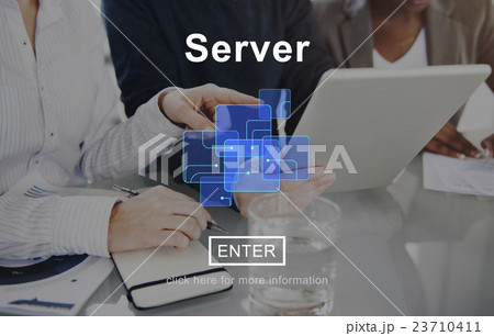 Server Technology Online Internet Database Concept Server Technology Online Internet Database Concept 23710411