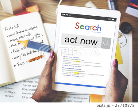 Act Now Right Today Action Respond Concept 23710878