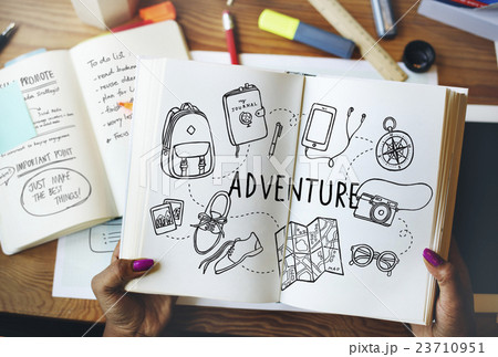 Adventure Travel Destinations Trip Holiday Concept 23710951