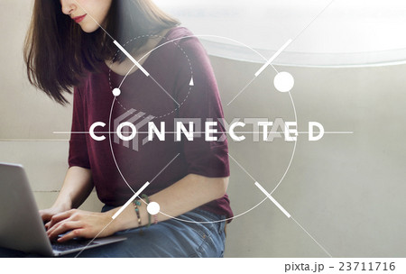 Connected Networking Social Media Communication Concept 23711716