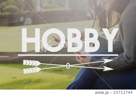 Hobby Fun Happiness Leisure Activity Pursuit Concept Hobby Fun Happiness Leisure Activity Pursuit Concept 23711744