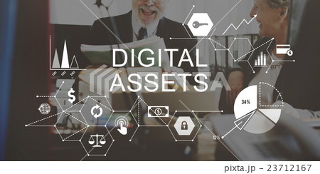 Digital Assets Business Management System Concept Digital Assets Business Management System Concept 23712167