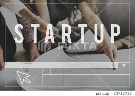 Start Up Business Growth Launch Aspiration Concept 23712736