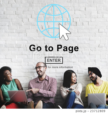 Go To Page Enter Button Interface Concept 23712809