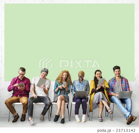 Friends Connection Digital Devices Technology Network Concept Friends Connection Digital Devices Technology Network Concept 23713142