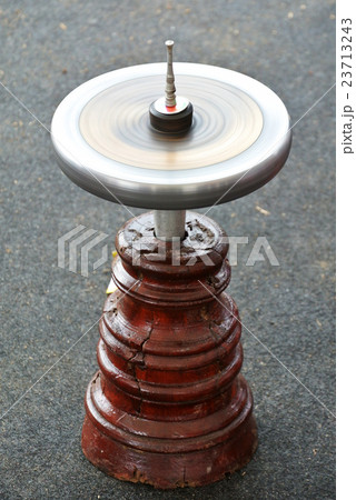 Gasing or tops spinning Gasing or tops spinning 23713243