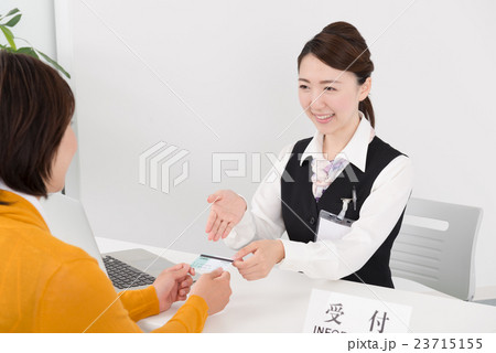 医療スタッフ　病院受付 23715155