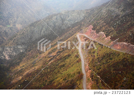 Mountain road in Armenia Mountain road in Armenia 23722123