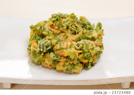 おいしい春菊の天麩羅 23723480