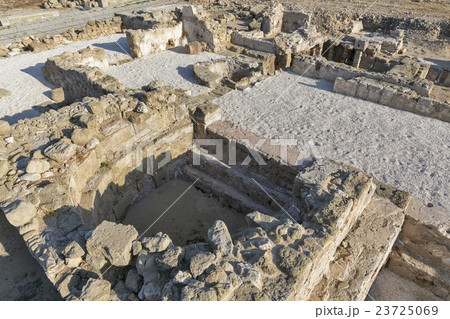 Ruins at the Archaeological site Paphos in Cyprus. Ruins at the Archaeological site Paphos in Cyprus. 23725069