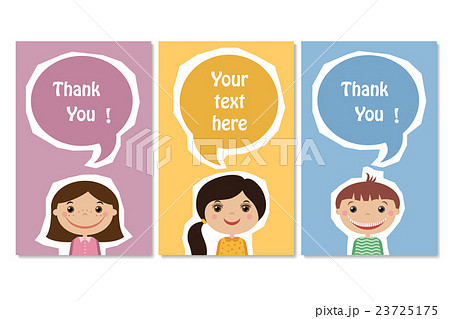 business card with a picture of children business card with a picture of children 23725175