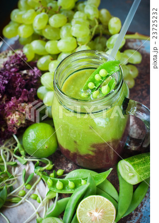 Healthy Fruit Vegetable Green Smoothie Healthy Fruit Vegetable Green Smoothie 23725232