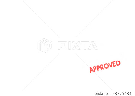 Approved Stamp On Document Approved Stamp On Document 23725434