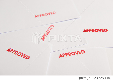 Approved Stamp On Document Approved Stamp On Document 23725440