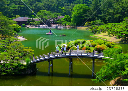 栗林公園の和船 栗林公園の和船 23726833