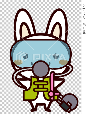 スキューバダイビングをする動物シリーズ 23728168