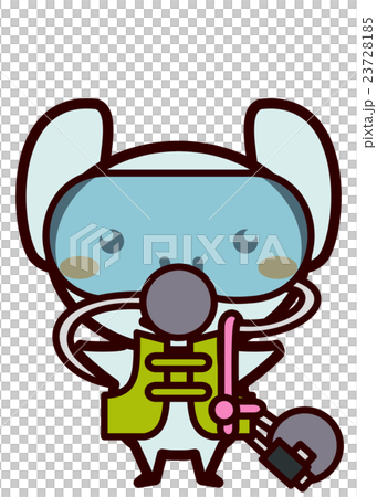 スキューバダイビングをする動物シリーズ スキューバダイビングをする動物シリーズ 23728185