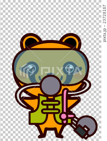 スキューバダイビングをする動物シリーズ スキューバダイビングをする動物シリーズ 23728187