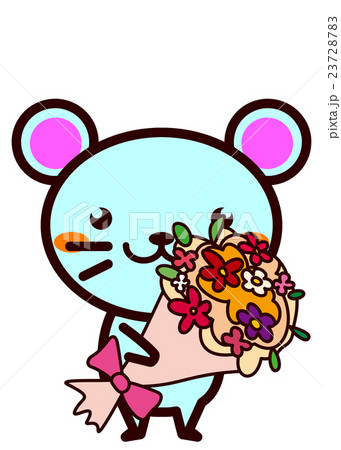 花束と動物シリーズ 花束と動物シリーズ 23728783